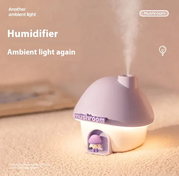 Mushroom House Humidifier Light