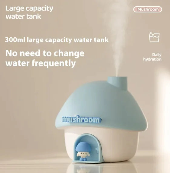 Mushroom House Humidifier Light