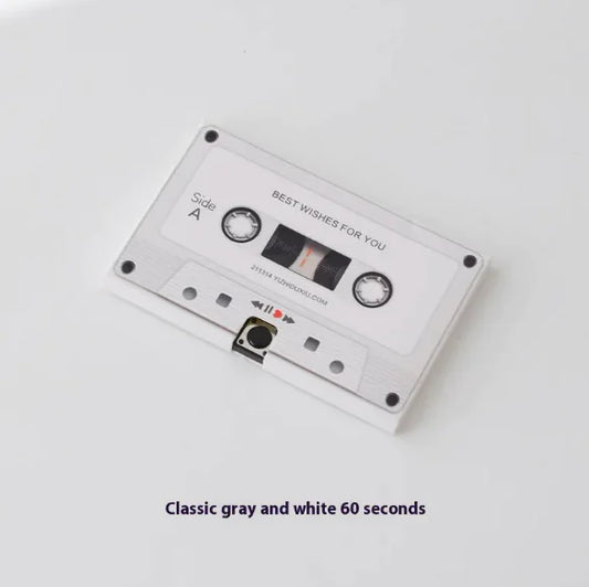 Audio Cassette DIY Sound Retention Card