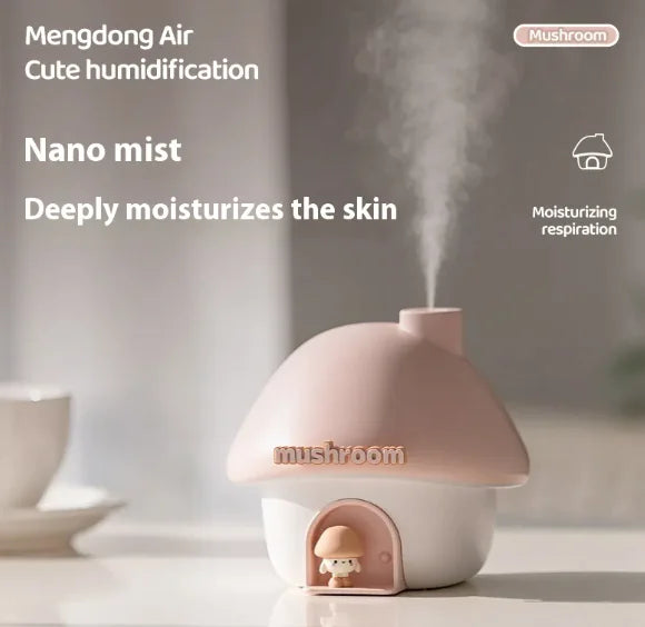 Mushroom House Humidifier Light