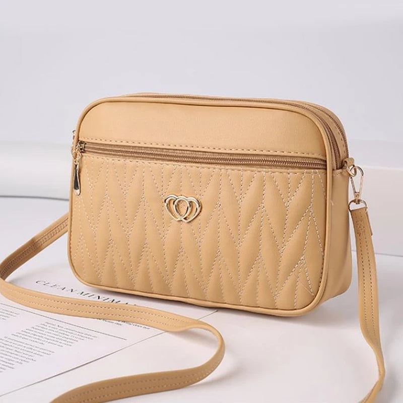 Women 2024 Sac A Main High Quality Soft PU Leather Luxury Purses And Handbags Women Bags Designer Women Shoulder Crossbody Bags