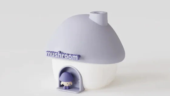 Mushroom House Humidifier Light